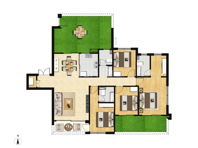 建发瑞云--建面 143m²