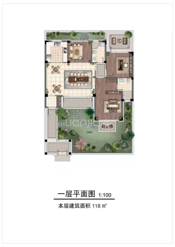 东方小镇·宸溪谷--建面 118m²