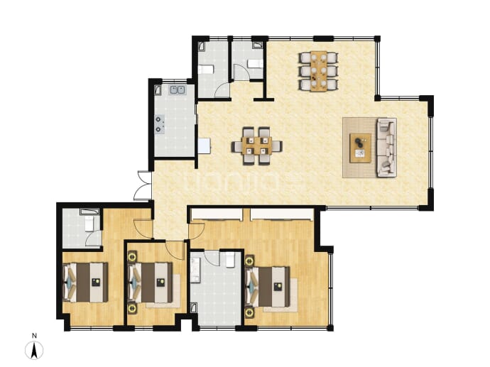越秀和樾府--建面 194m²
