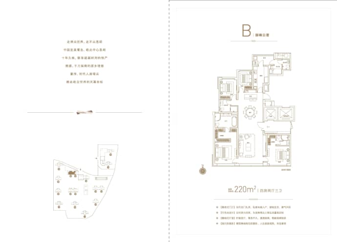 中骏天禧--建面 220m²