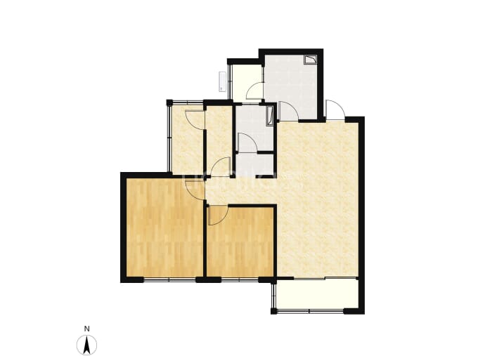 祥云樾府--建面 89m²