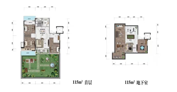 凯旋世家--建面 115m²