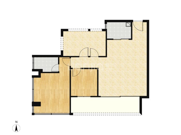 金地宝塔峯上府--建面 103m²