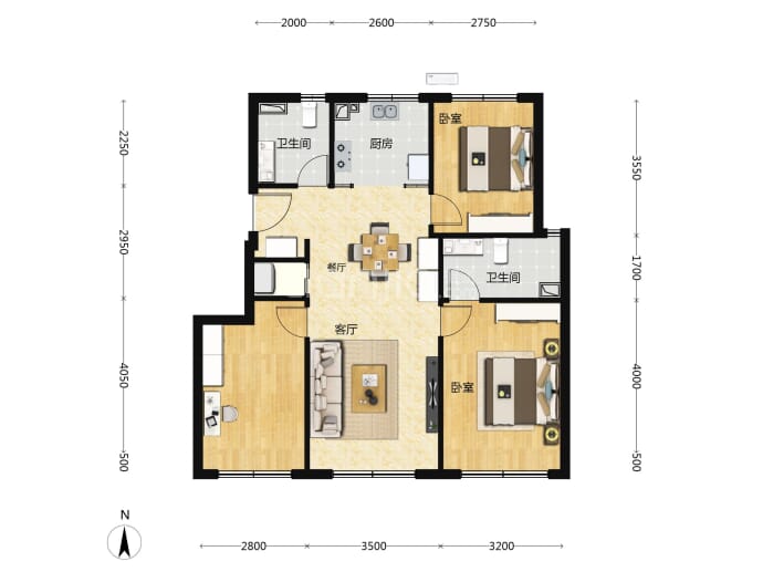 璟贤瑞庭--建面 94m²