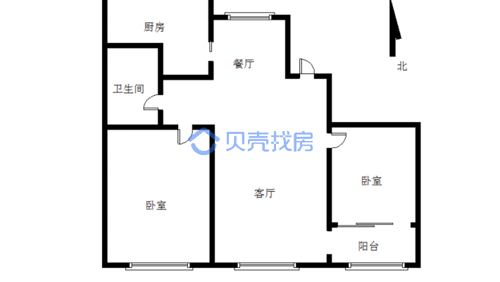 中天悦公馆 出行方便位置号 精装修-户型图