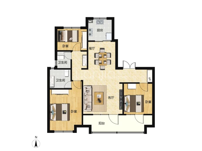 申创·君汇--建面 119m²