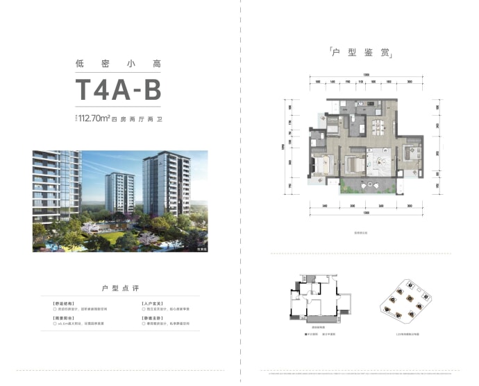 广阳one博睿庭--建面 112.7m²