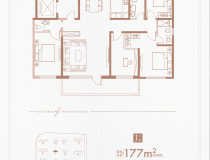 山海大象德济万家4室2厅3卫户型图