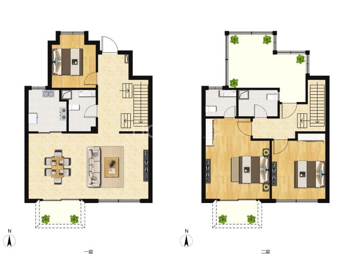 中建·玖里书香--建面 120m²