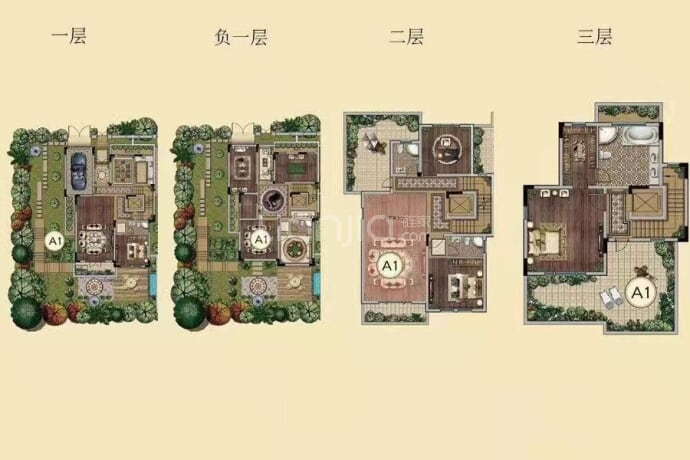 林语山墅--建面 430m²