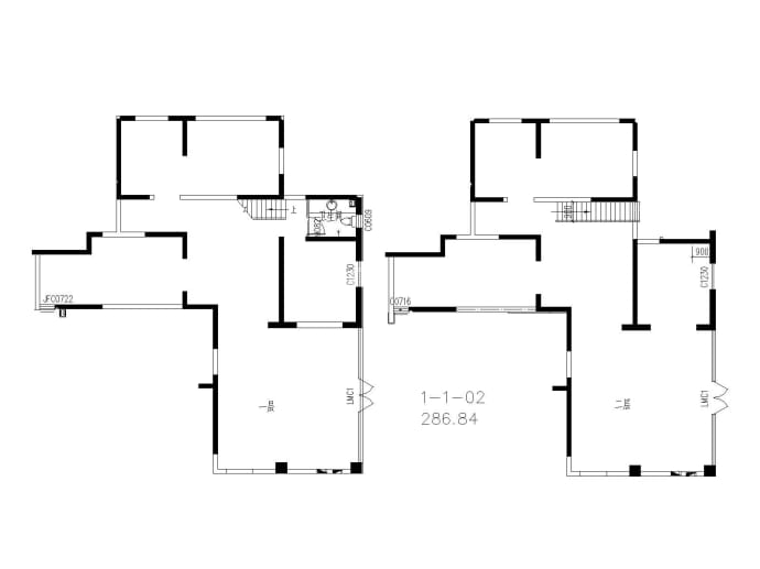 新城佳苑底商--建面 286.84m²