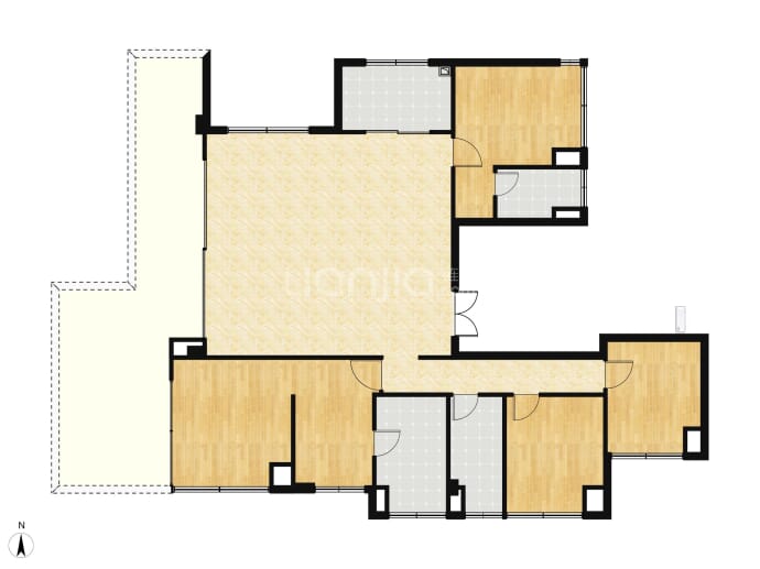 华润中央公园悦府--建面 195m²