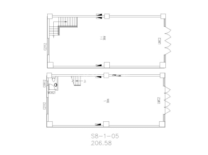 新城佳苑底商--建面 206.58m²