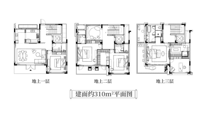 春棠雅韵府5室2厅4卫户型图