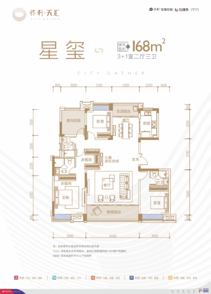 青岛保利天汇户型图片