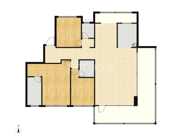 正弘序4室2厅3卫户型图