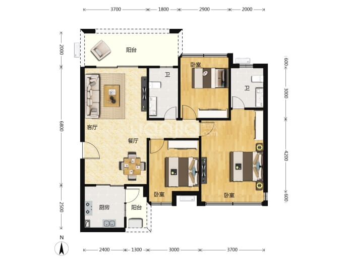 元亨第--建面 110m²