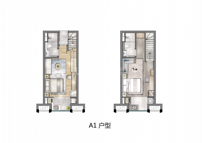 金茂&阳光城·檀悦--建面 40.43m²