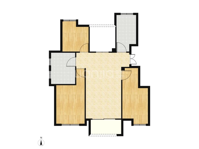 山河公馆--建面 121m²