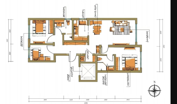 保利和光逸境--建面 108.86m²