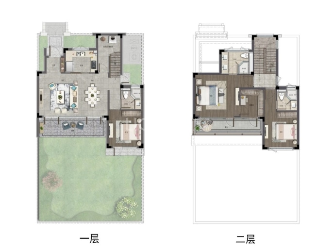 绿城安吉桃花源--建面 145m²