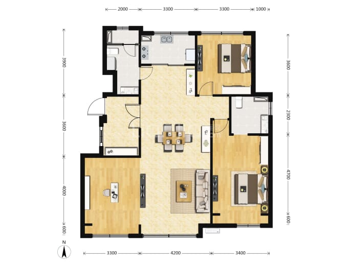 国泰·云禧--建面 125m²