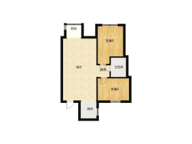 山海和圣园 2室1厅 南 北-青岛黄岛柳花泊二手房