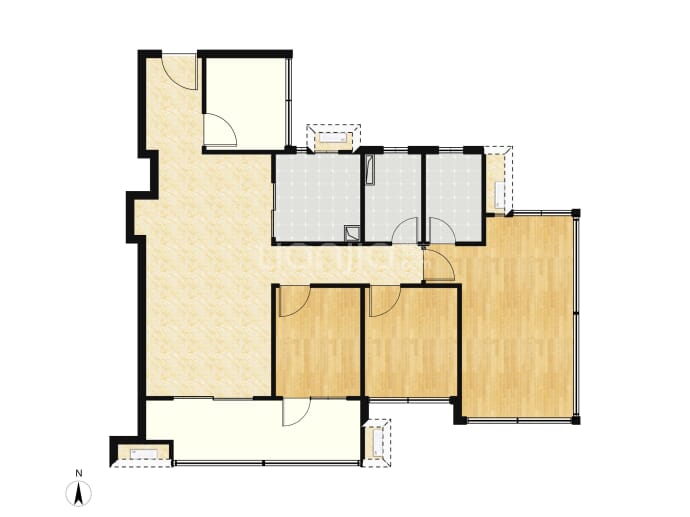 星河东悦府--建面 110m²