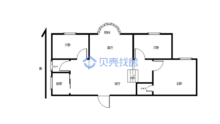 南京路 电力公寓 精装 关门卖 有钥匙 随时可以看房-户型图