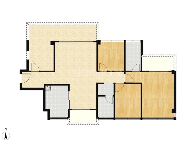 金地宝塔峯上府--建面 120m²