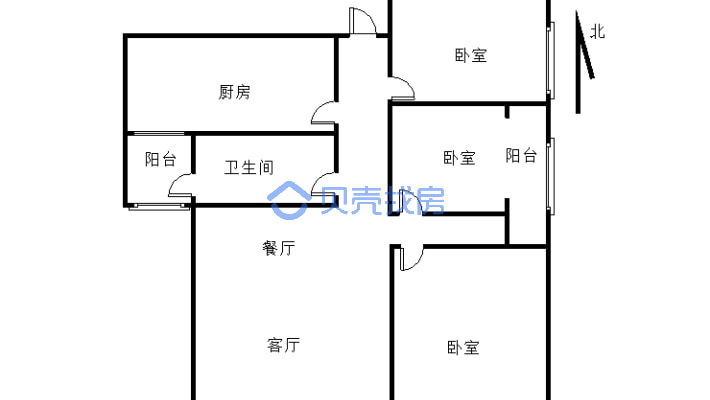 交通便利，小区环境干净舒适，适合居住-户型图