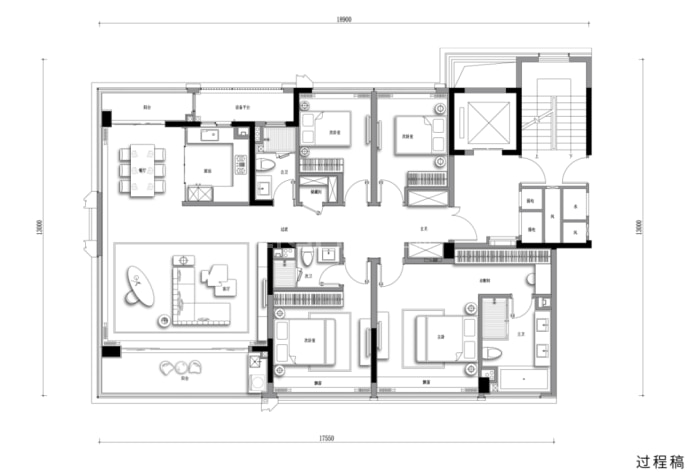 湖翠云来府--建面 200m²