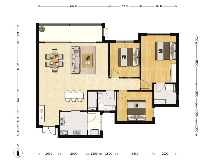 融信缦云名邸--建面 122m²