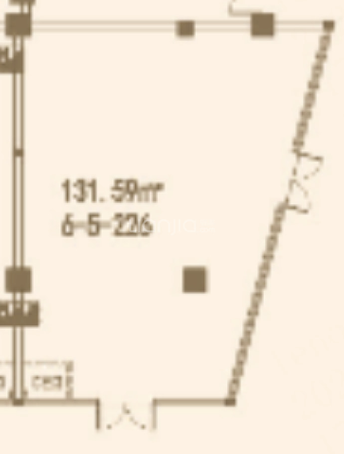 金马凯旋时代广场--建面 131.59m²