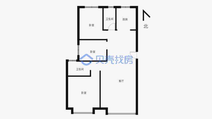 126慈湖路 万达华府 晨光雅庭 毛坯有车位-户型图