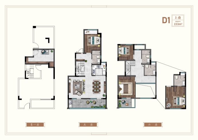 朱方绿城桃李云庐--建面 153m²