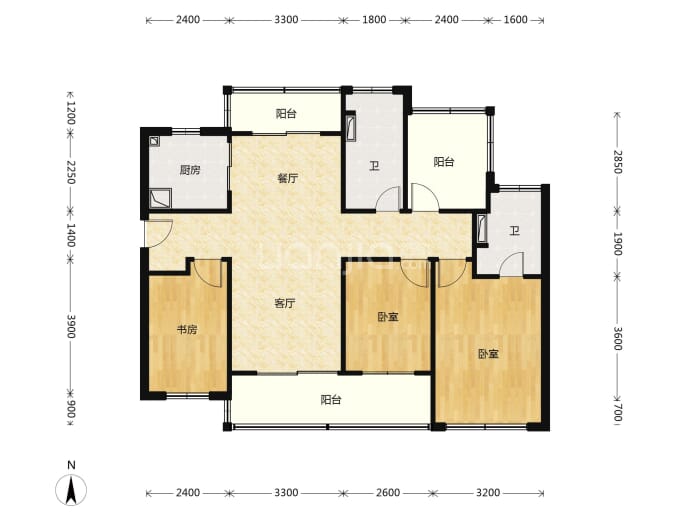 粤海壹桂府--建面 109m²