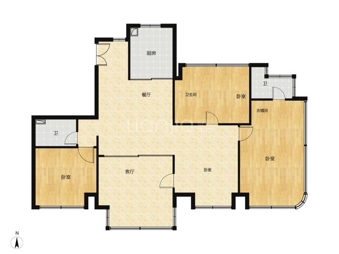 保利天奕--建面 139m²