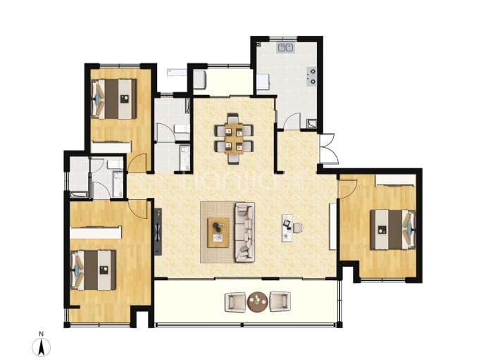 佳兆业麓山壹号--建面 143m²