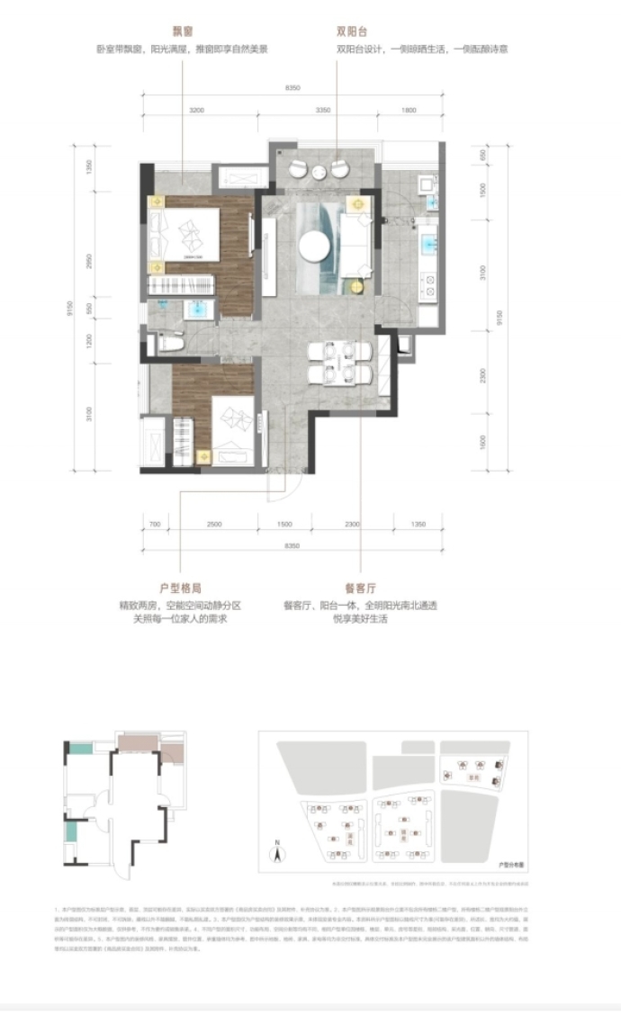 未来城--建面 72m²