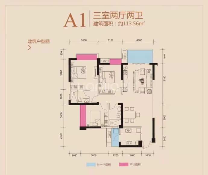 瑞居海布斯卡--建面 113.56m²