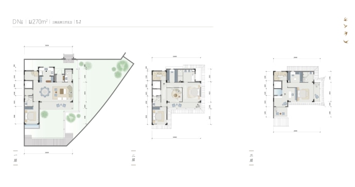 桃李半岛--建面 270m²