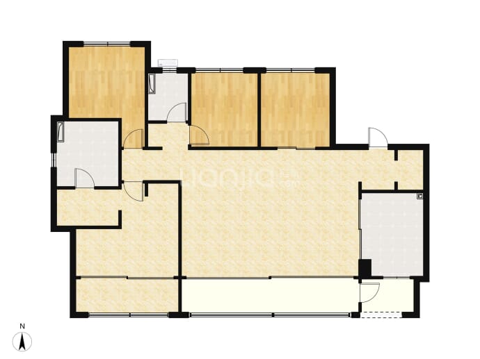 建发观唐映月--建面 165m²