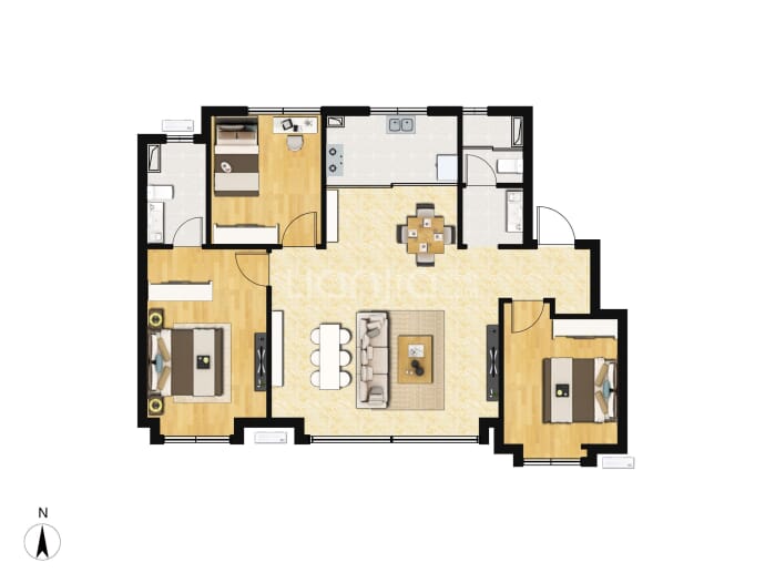 东亚新华国樾华府--建面 112m²