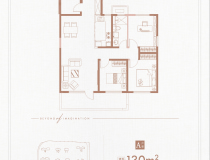 山海大象德济万家3室2厅1卫户型图