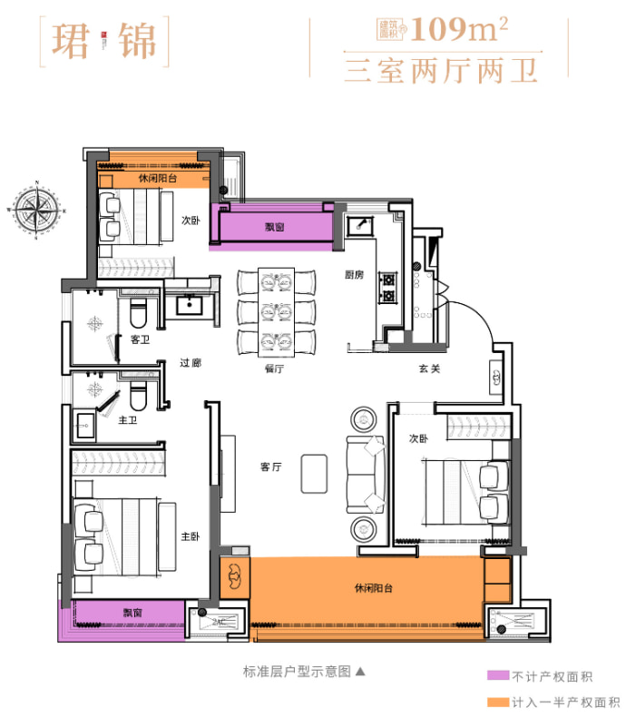 优邑珺和--建面 109m²