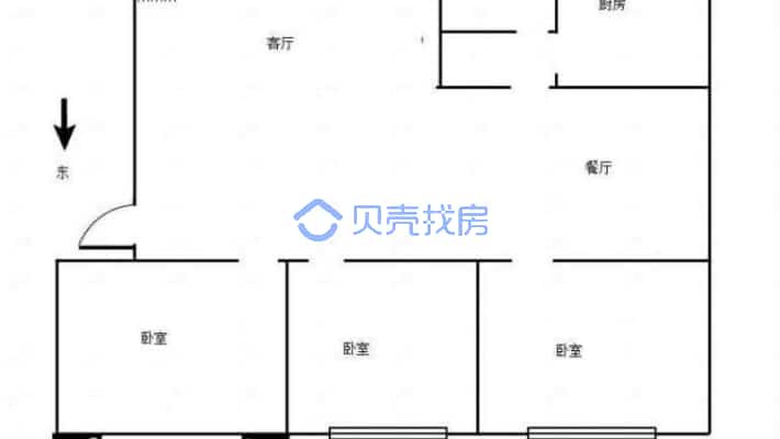 看房方便 房主诚心出售 要看房提前预约-户型图