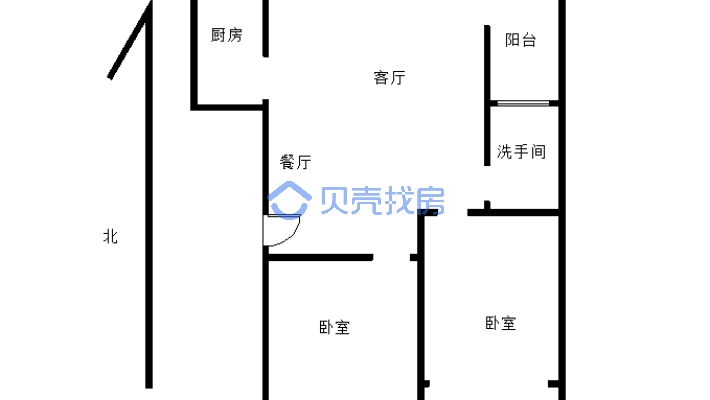 出售张王社区里面鑫聚园小区楼层数好离广场近-户型图