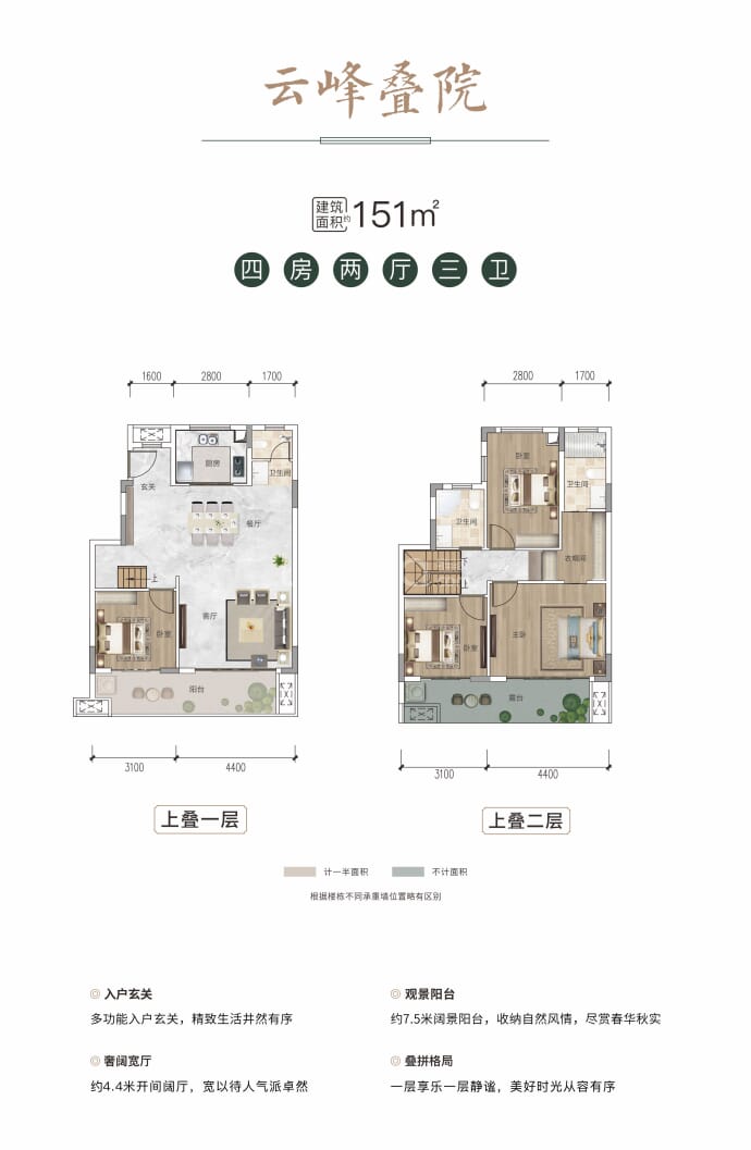 九里·梦鲤云庐--建面 151m²