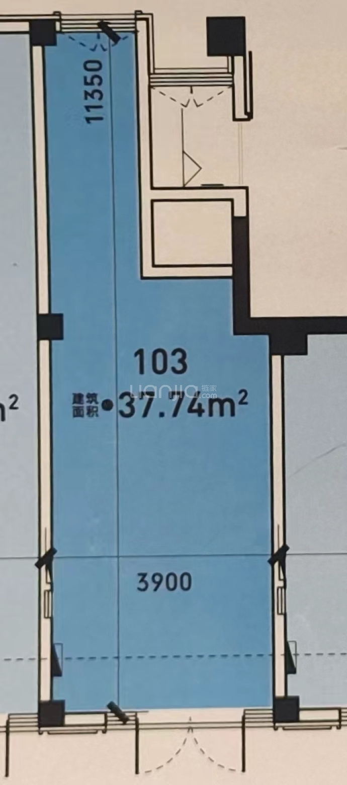 龙湖·天璞--建面 37.74m²